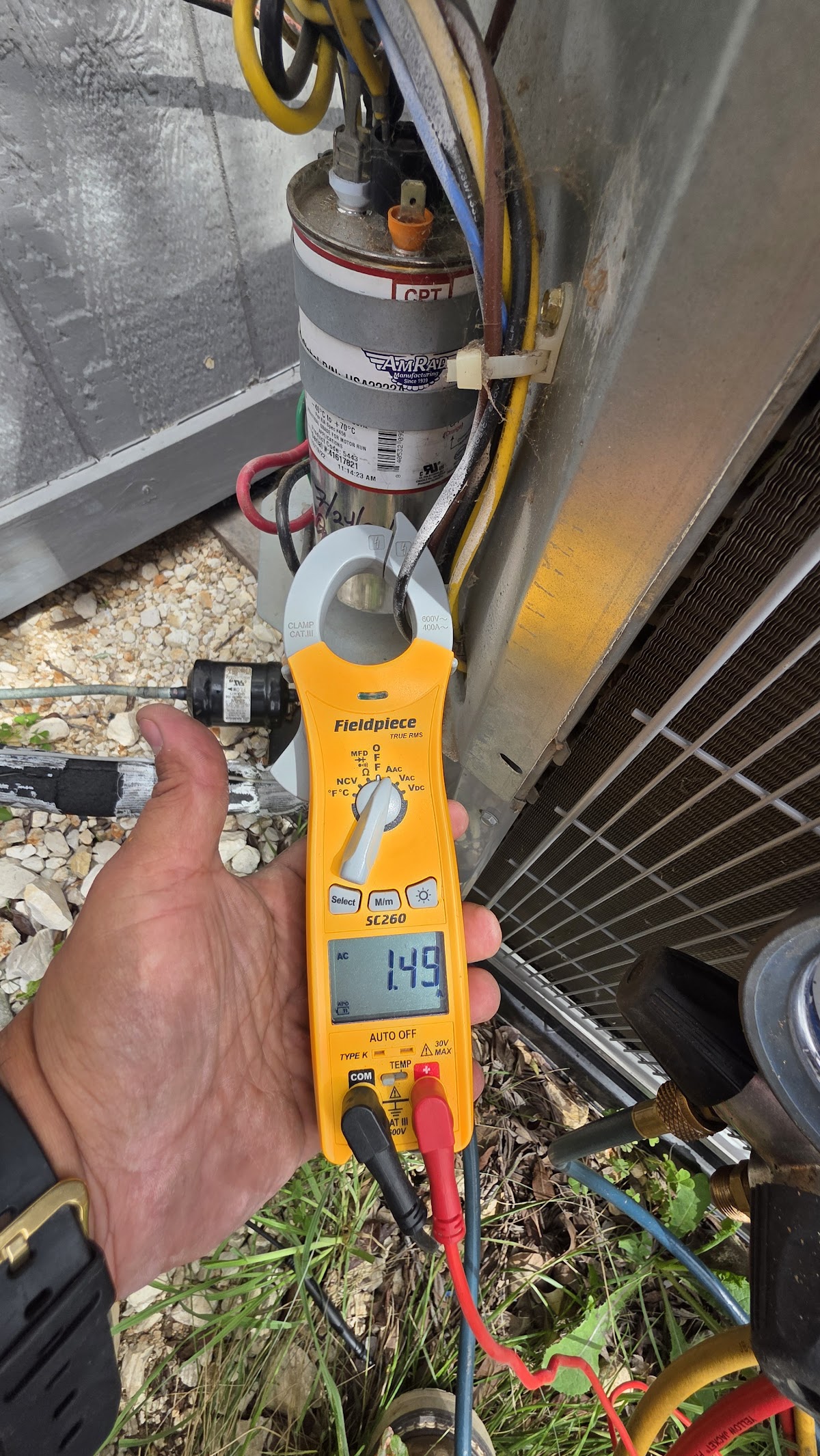 HVAC technician diagnostics